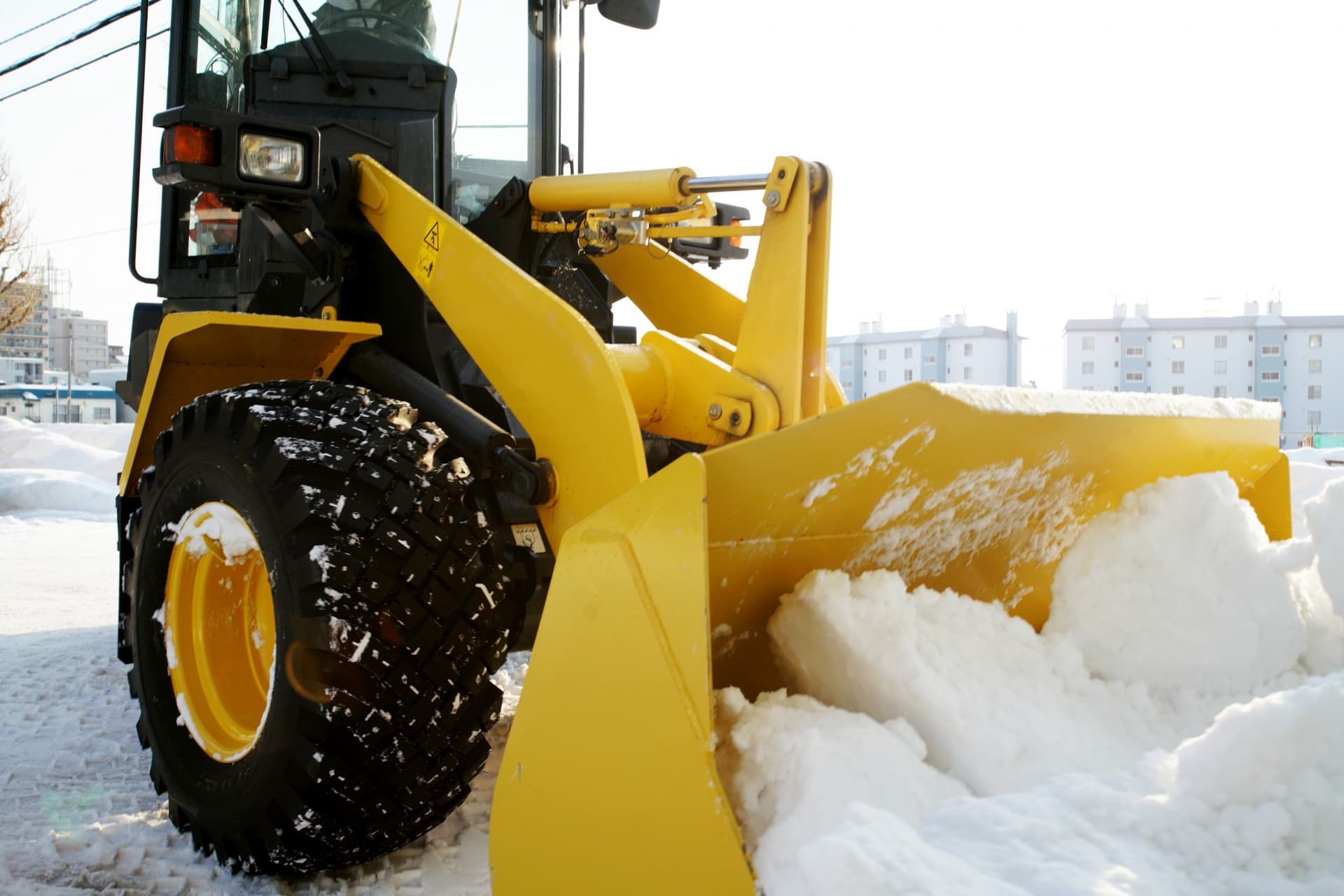 除雪作業の様子